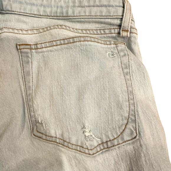 rag & bone Women’s Dre Low Rise Ripped Hem Jeans in Melrose Light Wash - Sz 28 - Picture 6 of 10